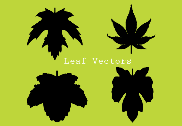 leaf silhouette clip art - photo #48