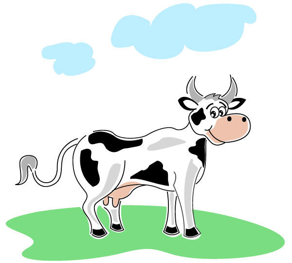 Illustration Of Cow