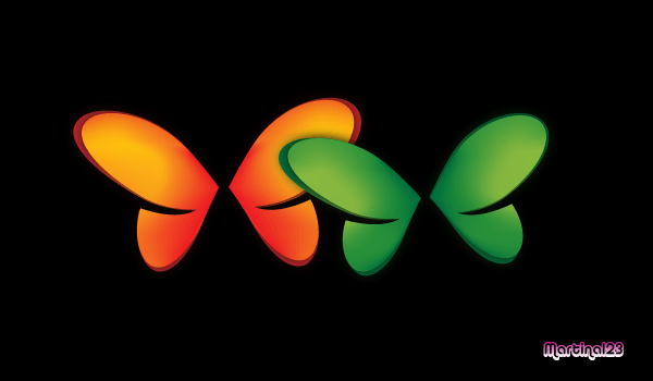 Free Butterflies Logo Vector