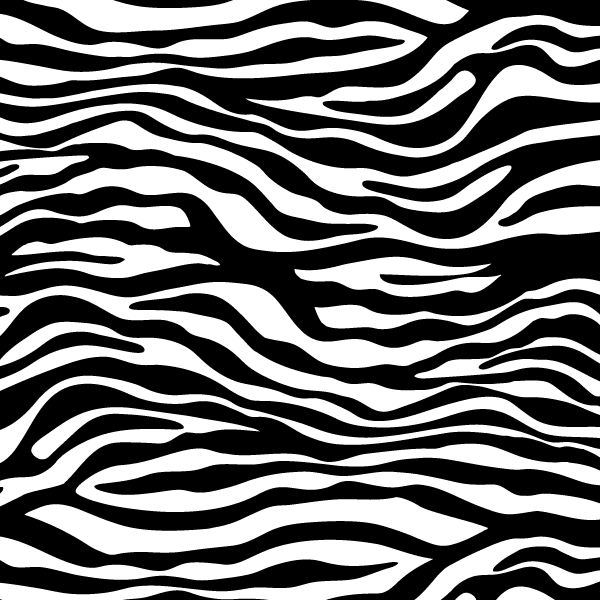 Zebra Print Free Vector Art