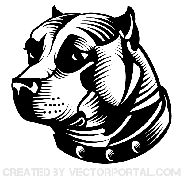 Vector Staffordshire Bull Terrier