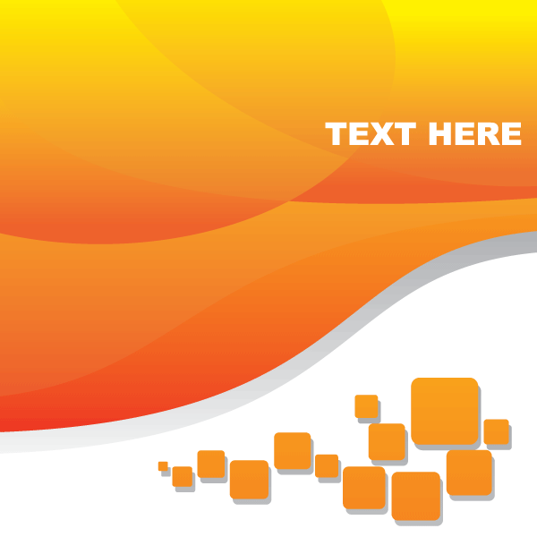 Abstract Orange Background Free Vector