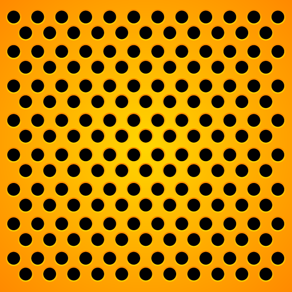 Vector Orange Carbon Background Design