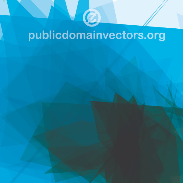 Blue Abstract Vector Background Illustration