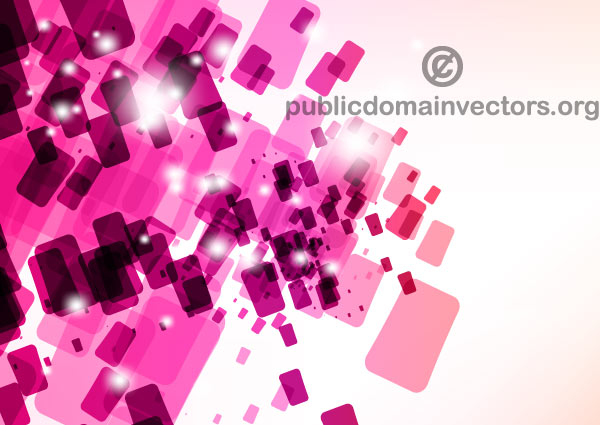 Vector Pink Tiles Background Design