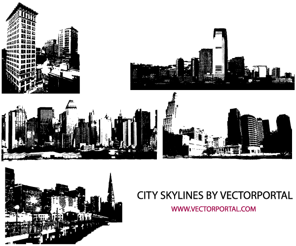Vector City Skyline Image