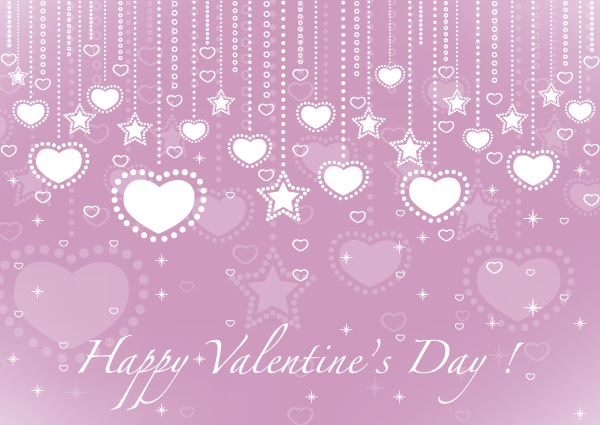 Valentine’s Day Card Heart Design Template