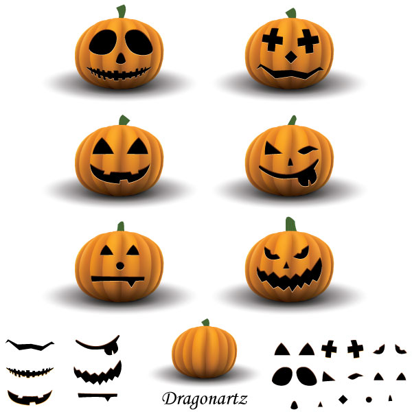 Jack O’ Lantern Halloween Pumpkin Vector Image