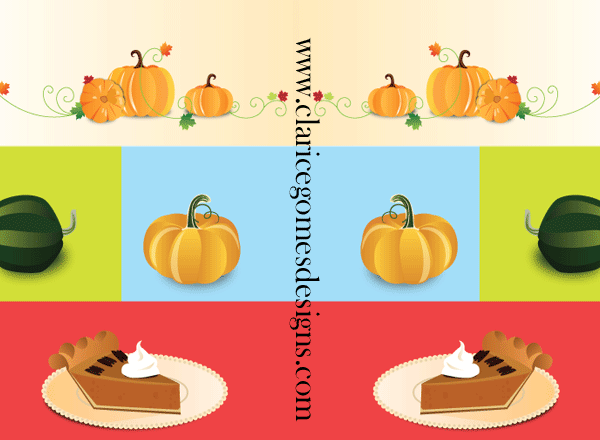 Pumpkin Things Vector Image
