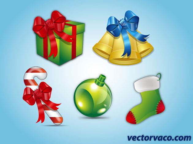 Vector Christmas Elements Free
