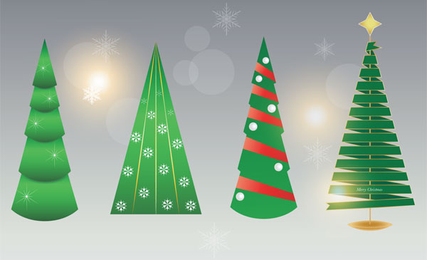 Vector Christmas Tree Image