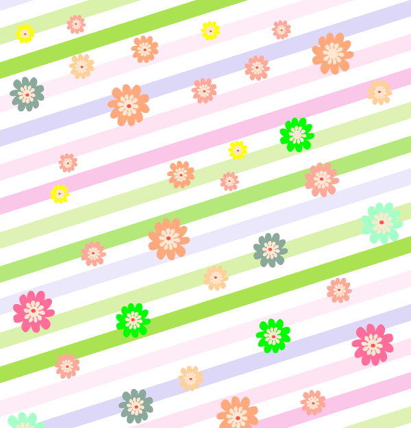 Colorful Easter Vector Background Image