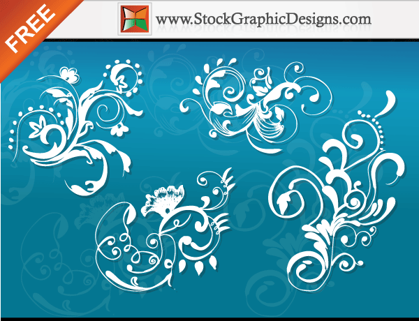 Hand Drawn Floral Free Vector Images