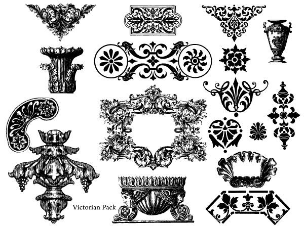 Victorian Free Vector Pack