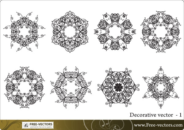 Free Decorative Ornaments Vector
