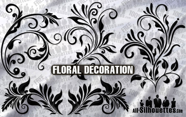 Vector Floral Ornament Decoration