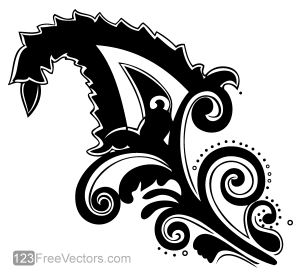 Paisley Floral Design Vector Image