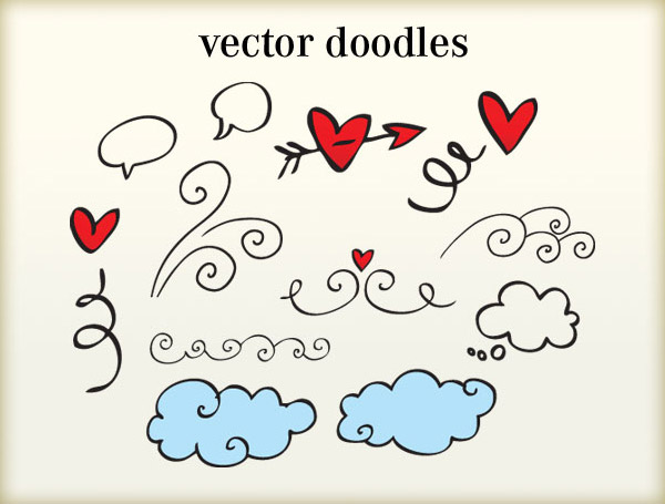 Free Doodles Vector Art