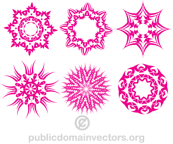 Vector Pink Design Elements Images