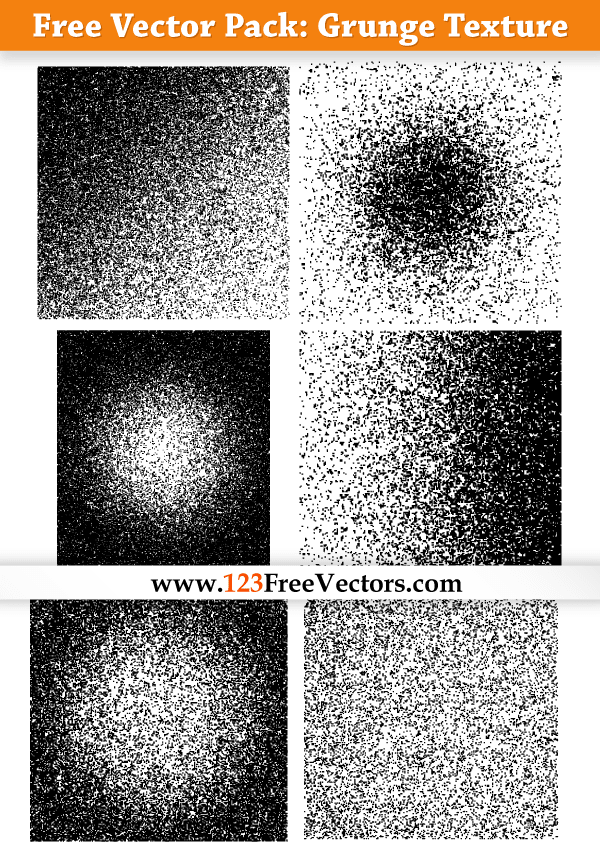 Free Vector Pack: Grunge Texture