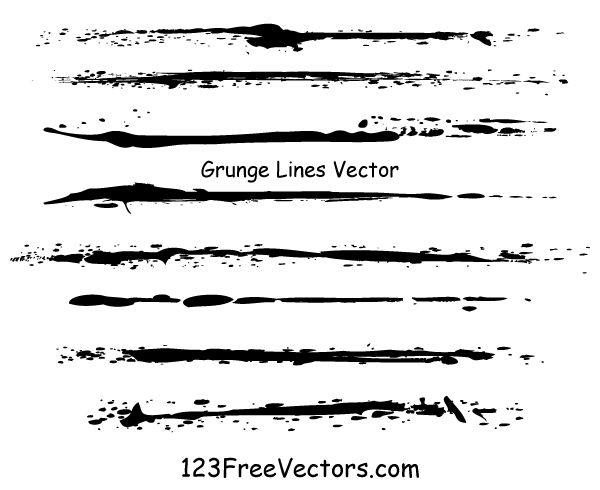 Grunge Lines Vector Illustrator