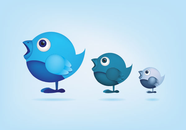 El Birdo – Twitter Bird Icons Vector