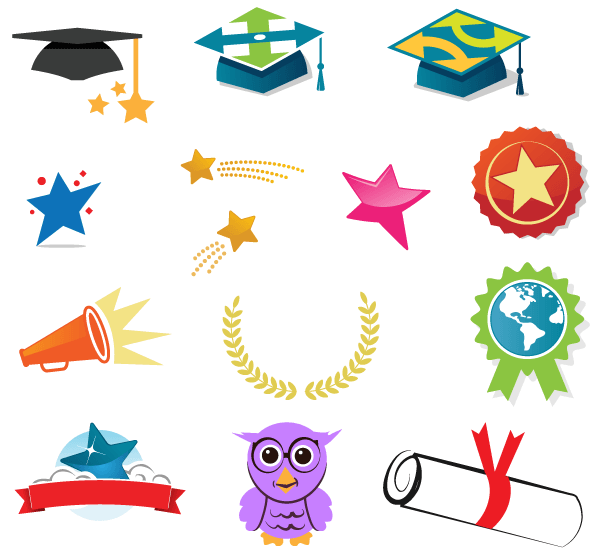 Graduation Vector Icons