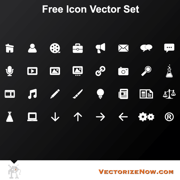 Free Icons Vector Set