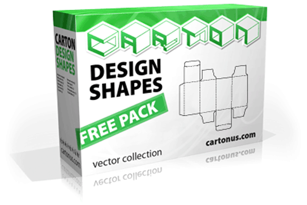 Carton Design Shapes Free Pack