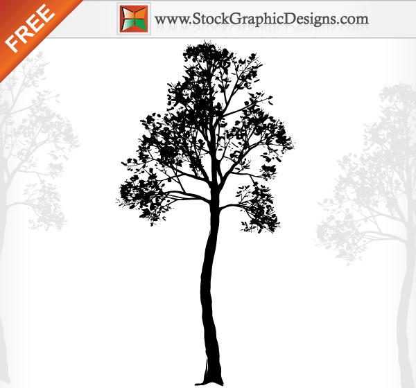 Nature Tree Free Vector Illustration