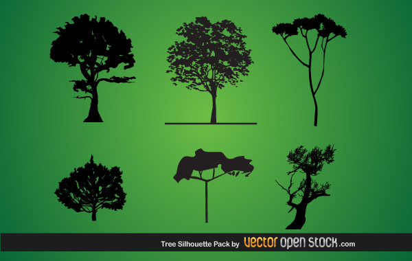 Tree Silhouette Pack