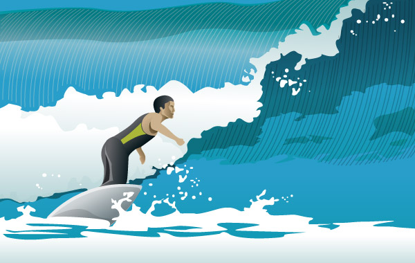 Surfing Waves