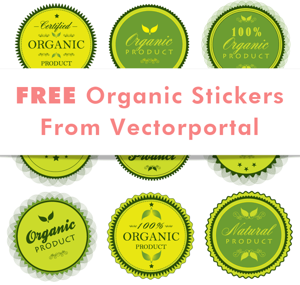 Vector Organic Stickers