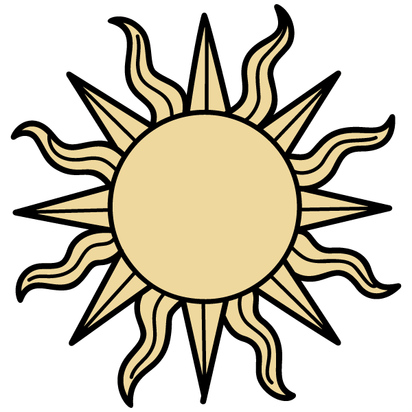 Sun Vector Image