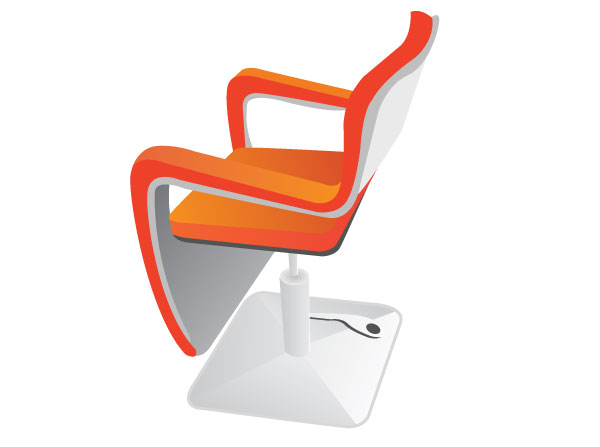 Vector Hairdressing Seat