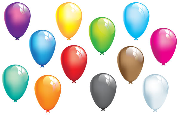 Free Balloons Vector Graphics