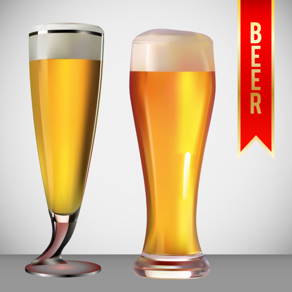 Beer Glass Free Vector Art