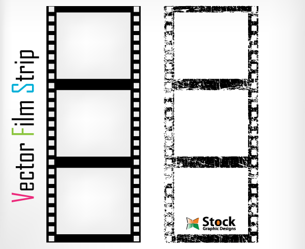 Free Film Strip Vector Art