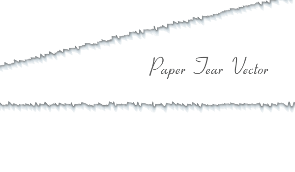 Vector Paper Tear