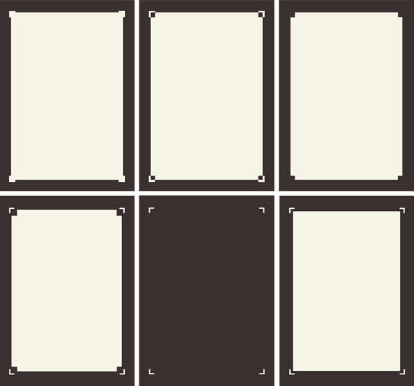 Vector Blank Paper Sheet Template