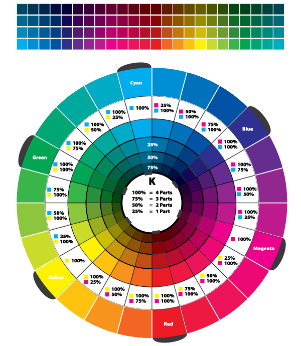 Vector Color wheel
