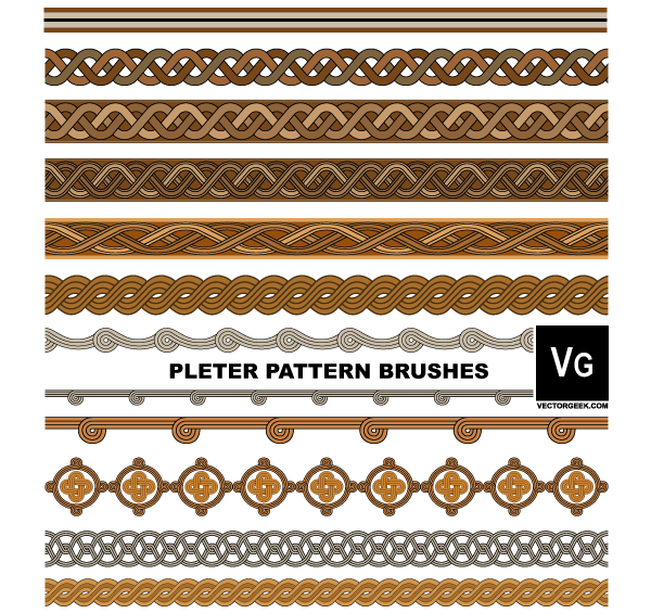 Pleter Pattern Illustrator Brushes