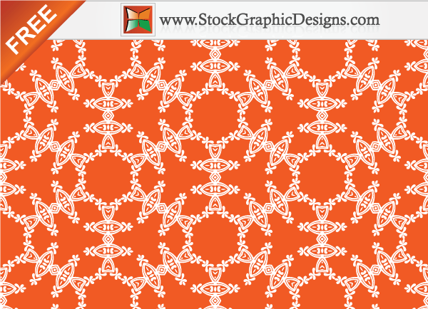 Decorative Seamless Pattern Free Vector Background