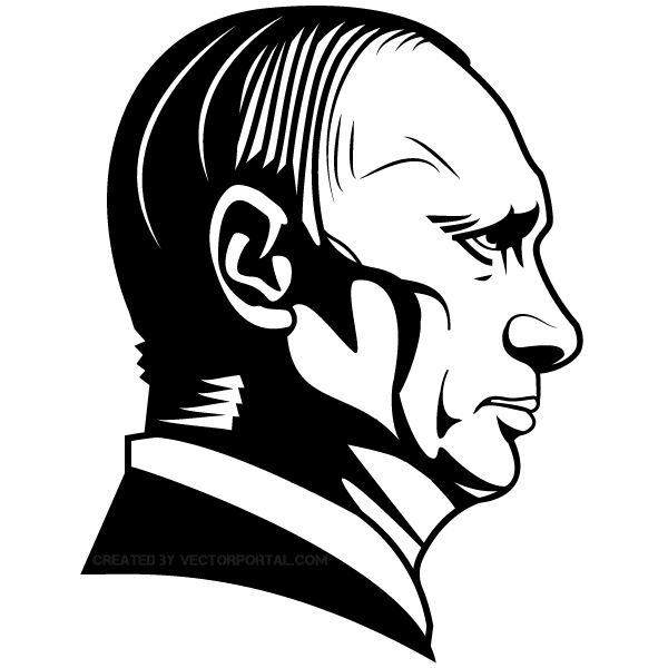Vladimir Putin Vector Image