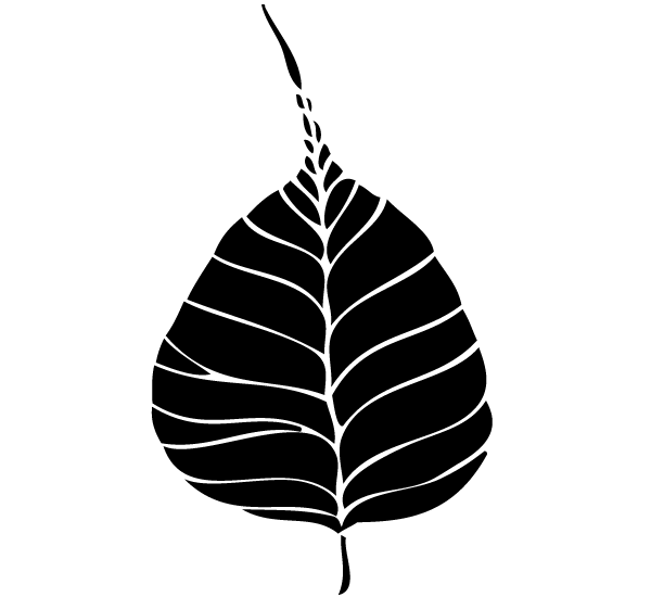 Vector Bodhi Leaf
