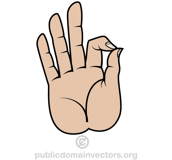 Buddha Hand Symbol Vector