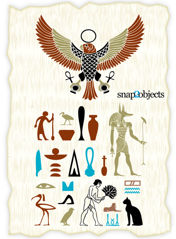 Free Ancient Egyptian Symbols Vector
