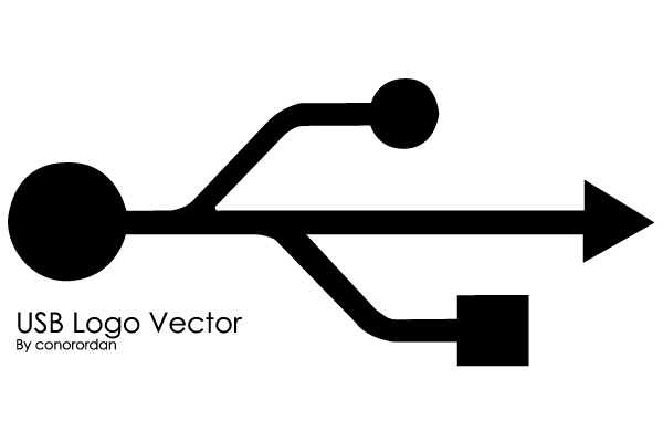 Vector USB Logo