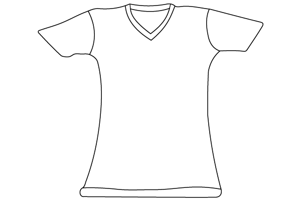 T-Shirt Template Illustrator | Download Free Vector Art | Free-Vectors