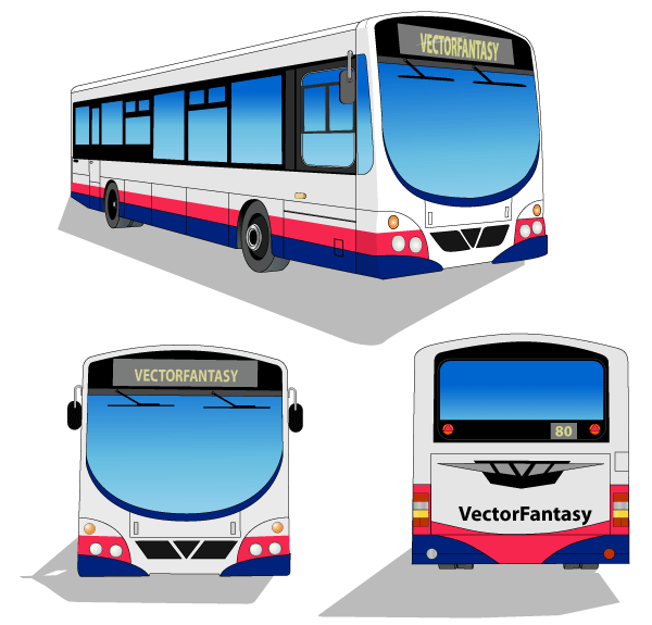 City Bus – Free Vector